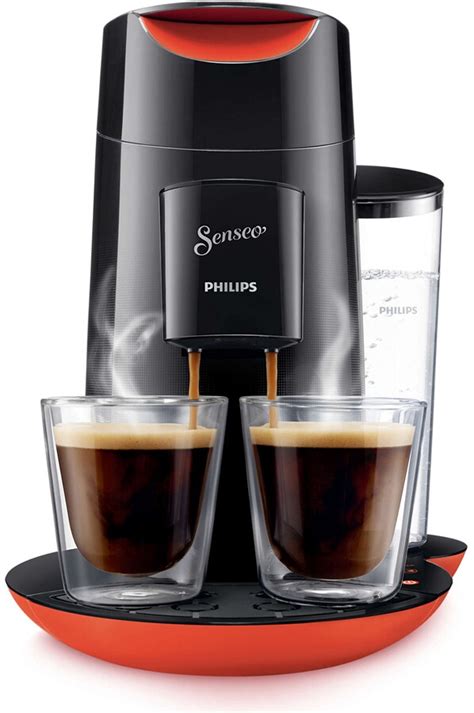 Cafetière à dosette ou capsule Philips SENSEO HD7870 31 TWIST NOIR ET