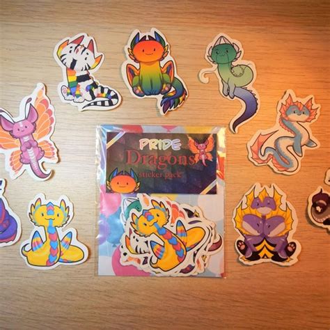 Melog Pride Sticker Pack Etsy