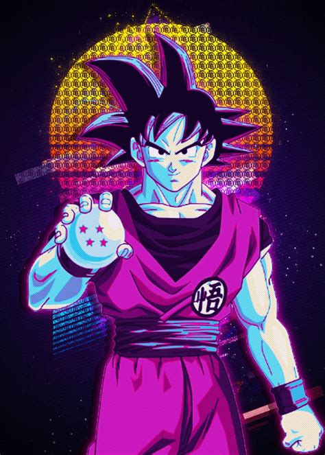 GOKU Dragonball Poster By Introv Art Displate Dragon Ball Super