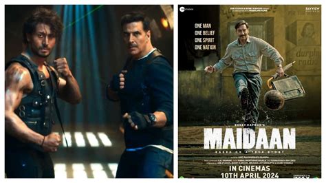 Bade Miyan Chote Miyan Vs Maidaan Box Office Collection Akshay Kumar Tiger Shroffs Film Is