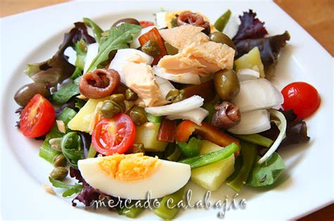 Ensalada Ni Oise O Nizarda Receta Mercado Calabaj O