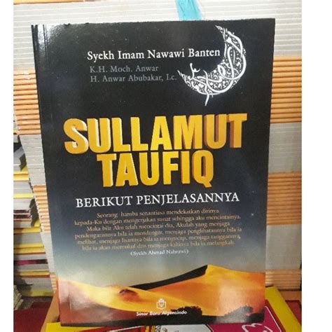 Jual Kitab Terjemah Sulam Taufiq Sullamut Taufiq Kertas Buram Shopee