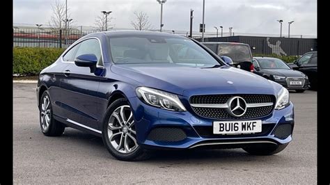 Used 2016 Mercedes Benz C Class 2 1 C220d Sport Premium Motor Match Chester Youtube