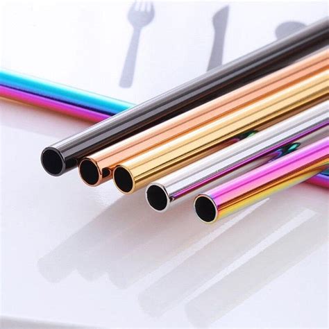 Stainless Steel Metal Drinking Straw Brush Nylon Pipette Cleaners Pipe