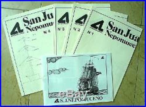 Artesania Latina 190 Wood Ship Model Kit 20720 San Juan Nepomuceno Em