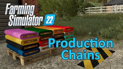 Farming Simulator 22 Tutorial Production Chains Youtube