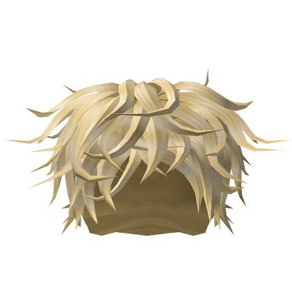 Blonde Fluffy Messy Hair Roblox