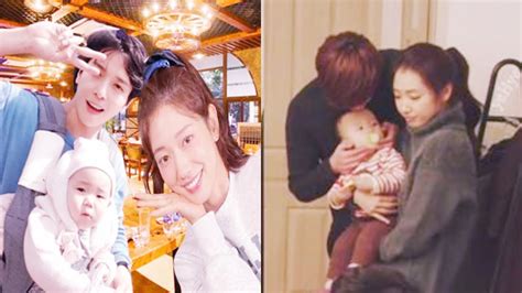 Park Shin Hye With First Baby And Her Husband Choi Tae Joon Kbiz