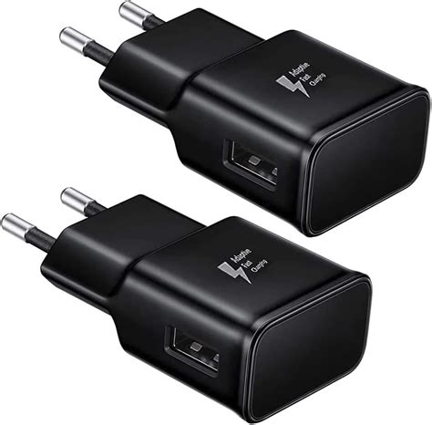 Er Pack Usb Ladeger T Stecker Adaptives Schnellladeger T Netzteil