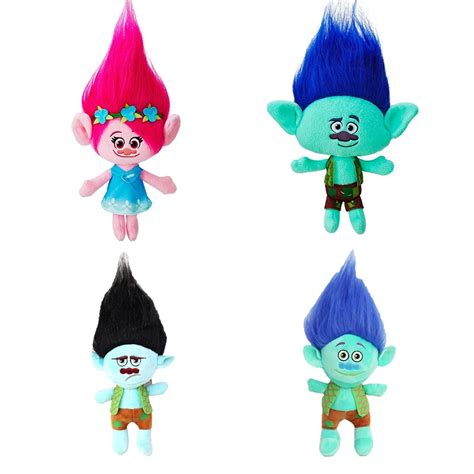 23cm Dreamworks Movie Trolls Toy Plush Trolls Poppy Trolls Figures ...