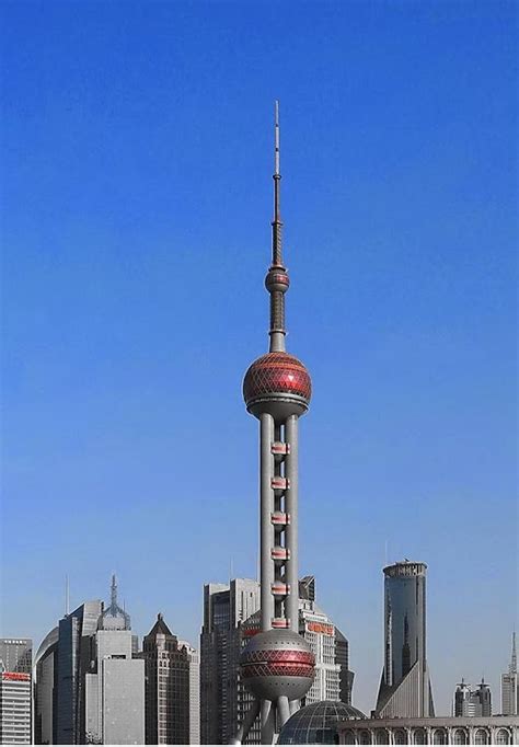 上海东方明珠广播电视塔 Shanghai Oriental Pearl Tv Tower World Tower