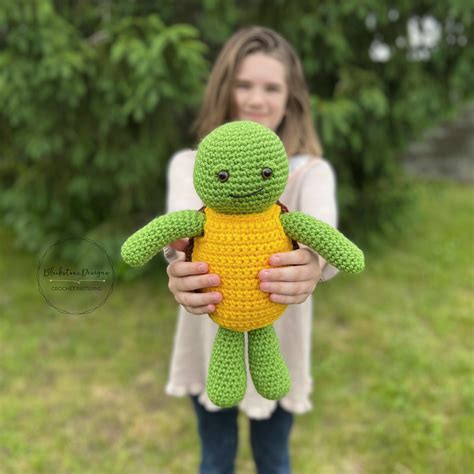 How To Make A Crochet Turtle Amigurumi Free Pattern Blackstone