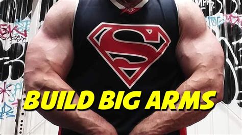 Building Big Arms Better Workouts Series Part 5 Youtube