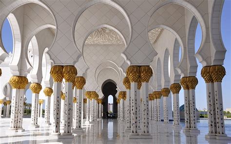 Hd Wallpaper 4k Abu Dhabi Sheikh Zayed Mosque Building Exterior