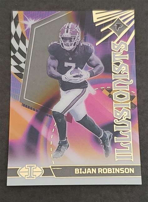 Bijan Robinson 2023 Illusions ILLUSIONISTS RC Insert 11 Atlanta