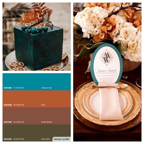 Top 10 Teal Wedding Color Combination Ideas