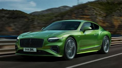 Bentley Continental Gt Speed Launched With Hybrid Powertrain