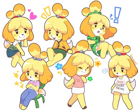 Isabelle Animal Crossing Drawn By Starbirbz Danbooru