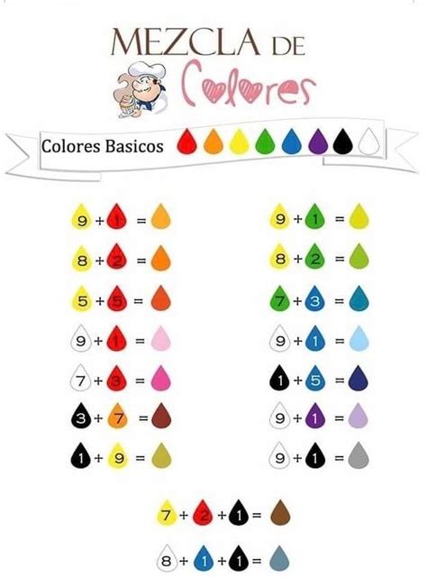 Mezclar Colores Para Conseguir Colores Secundarios Y Colores Terciarios Nbkomputer