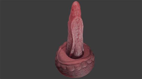 Dorthox Dragon Dildo Low Poly Rigged 3D Model By TriDsign