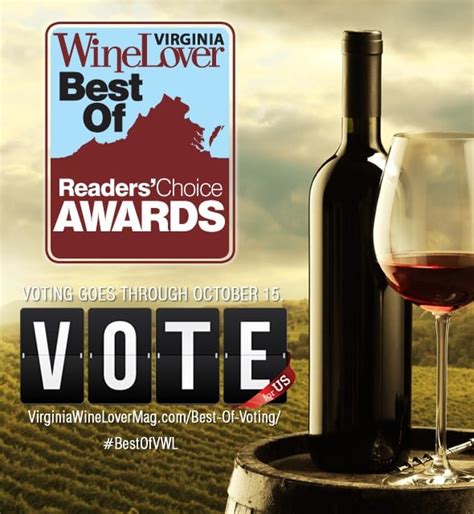 Vote for Virginia Wine Lover “Best of Readers’ Choice Awards” - Potomac ...