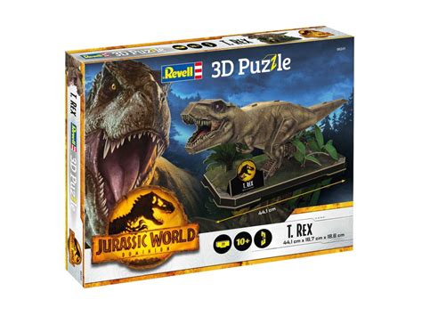 3d Puzzle Revell 00241 Jurassic World T Rex Hismodel