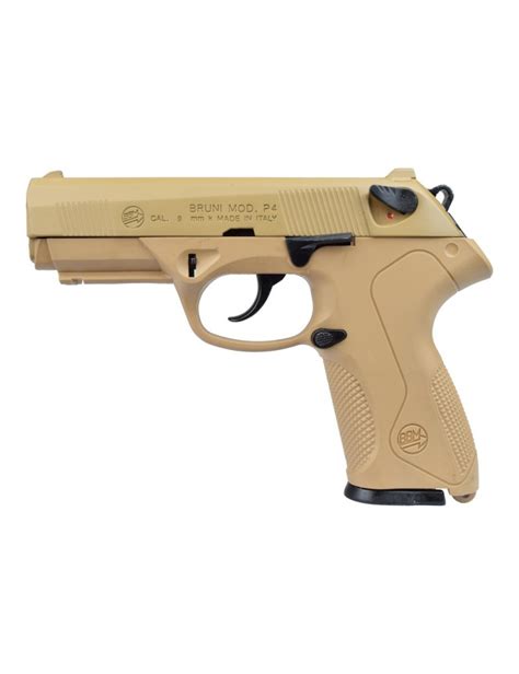 BRUNI PISTOLET A BLANC P4 CALIBRE 9MM DESERT BR 2601D