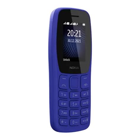 Nokia 105 Dual Sim Feature Phone Blue Ta 1416 Online At Best Price