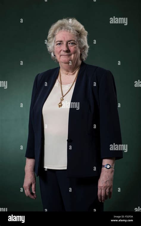 English historical novelist Lindsey Davis Stock Photo - Alamy