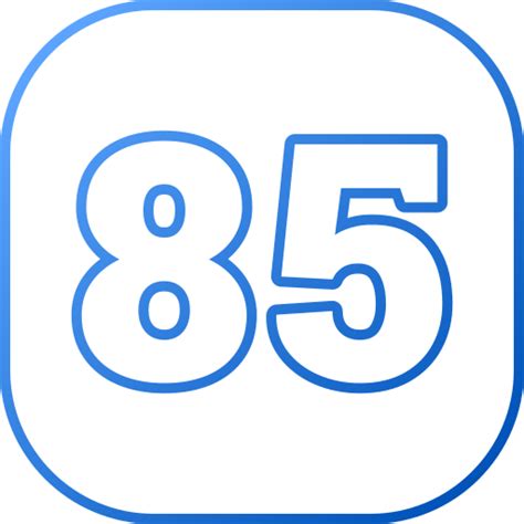 generic gradient outline icon