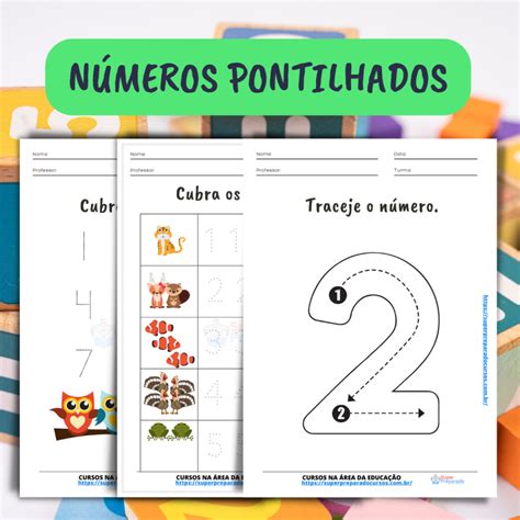 Atividades números pontilhados Para Baixar Simulados e Questões