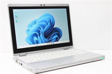 【やや傷や汚れあり】1円スタート ノートパソコン Windows11 軽量745g 2in1pc Panasonic レッツノート Cf