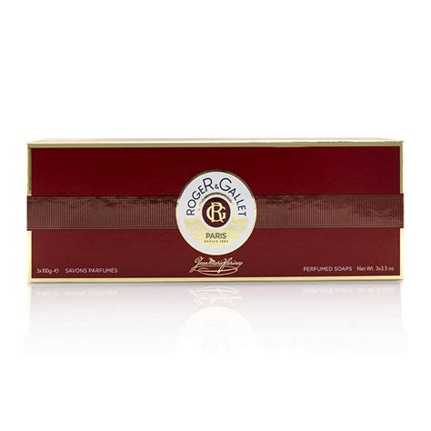 Roger Gallet Jean Marie Farina Perfumed Soap Coffret 3x100g 3 5oz