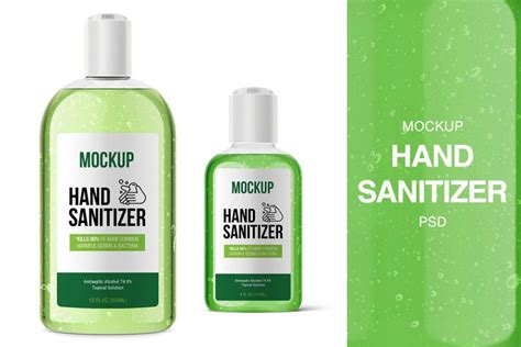 12 Classy Hand Sanitizer Mockup PSD Templates Mockuptree