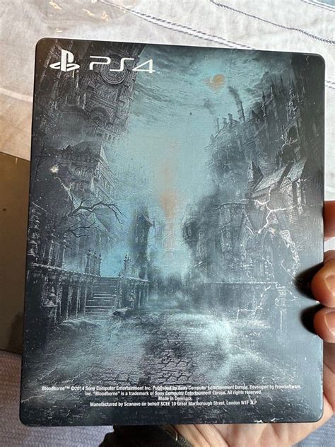 Ps4ps5 二手 血源詛咒鐵盒 歐限定收藏版 Bloodborne Die Collector‘s Edition Eu Ver