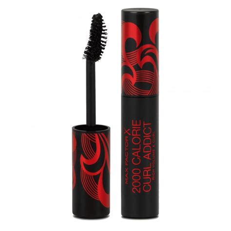 Max Factor 2000 Calorie Curl Addict Mascara Black Brown Make Up