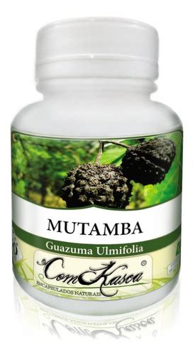 1 Frasco 60 Cápsulas De Mutamba Relaxante Muscular Parcelamento