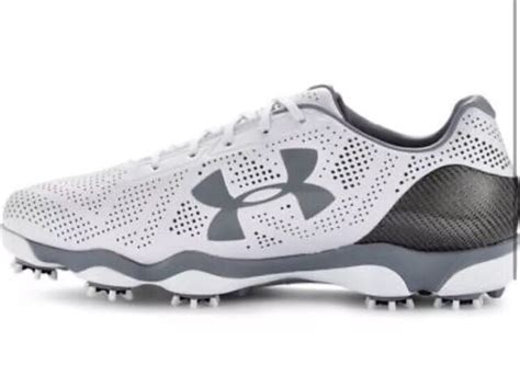 New Under Armour Ua Drive One Men S Sz 15 Golf Shoes Cleats 1267756 104 Ebay