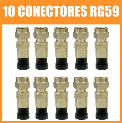 Conector Rg Press O Kit Compress O Rg R Em Mercado