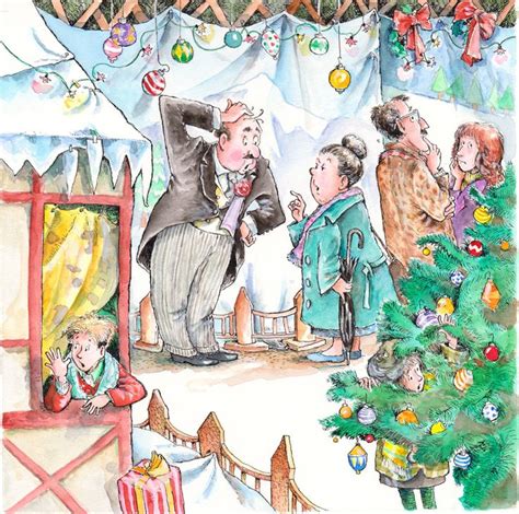 There’s A First Time For Everything Original Illustration From Paddington And The Christmas