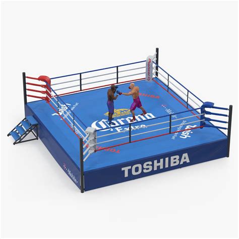 Boxing Ring 3d Model 15 Max Obj Fbx Ma Free3d