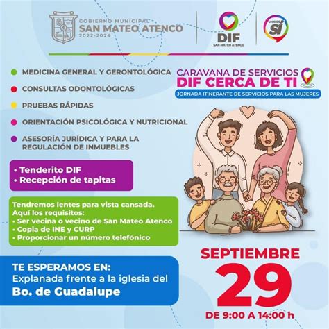 Acerca Dif De San Mateo Atenco Servicios De Salud A Comunidades