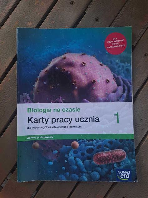 Karty Pracy Ucznia Biologia Na Czasie Zakres Podstawowy Nowa Era