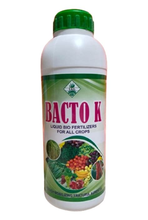 Bio Tech Grade Packaging Size 1 L Bacto K Potash Mobilizing Bacteria