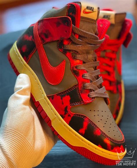 Nike Dunk High Red Camo Release Date Nice Kicks