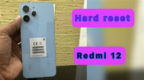 Hard Reset Xiaomi Redmi Como Formatear De Fabrica Youtube