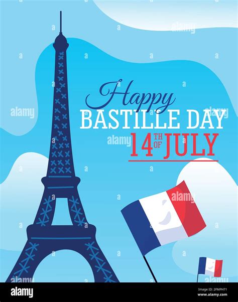 Happy Bastille Day Stock Vector Image And Art Alamy