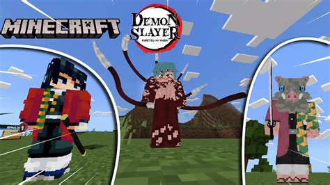 ADDON KIMETSU NO YAIBA INI KEREN BANGET | Minecraft PE 1.19+ - YouTube