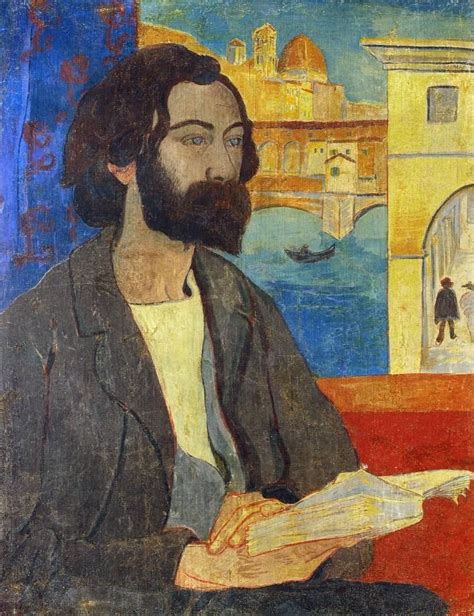 Portrait Of Emile Bernard At Florence 1893 By Paul Serusier Paul