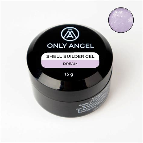 ONLY ANGEL Гель для наращивания ногтей с белой поталью купить по низким ...